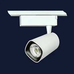 Трековий світильник LED Levistella 901COB-3340 WH, 26W, білий метал, для потолочного шинопровода - мініатюра 2