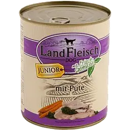 Консерви для цуценят LandFleisch Puppy mit Pute (індичка) 800 г