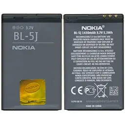 Батарея Nokia BL-5J (5800, 5230, N900, X6, 5228, X1-01, 200)