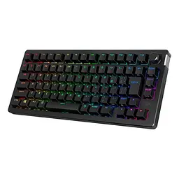 Клавіатура бездротова HyperX Alloy Rise 75 Red RGB UA Black (91Y91AA) - мініатюра 3