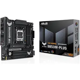 Материнська плата Asus AM5 TUF Gaming B850M-PLUS, B850, 4xDDR5, Int.Video (CPU), 4xSATA3, 3xM.2, 1xPCI-E 5.0 x16, 1xPCI-E 4.0 x1, ALC1220P, Realtek 2.5Gb, 10xUSB 3.2 / 6xUSB 2.0, HDMI/DP, MicroATX - мініатюра 2
