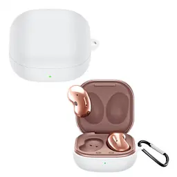 Чохол для навушників BeCover Silicon для Samsung Galaxy Buds 2/Buds 2 Pro/Buds Live/Buds Pro White (705413) - мініатюра 2