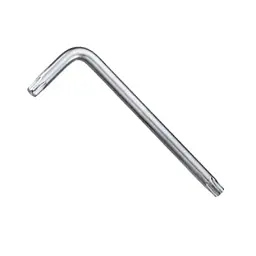 Ключ Toptul Torx T-30 Г-подібний довгий із отвором AIBE3017