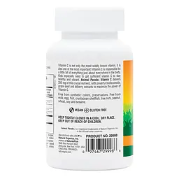 Вітаміни та мінерали NaturesPlus Animal Parade Vitamin C 90 жувальних таблеток Апельсин - мініатюра 3