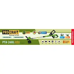 Акумуляторний тример Procraft PTA26BL (1 АКБ 3Аг) - мініатюра 2