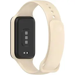 Силіконовий ремінець BeCover для Xiaomi Redmi Smart Band 2 Beige (709363) - мініатюра 2