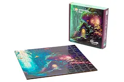 Пазл Puz3490 "Ліс" дерев'яний, 130 елем. Розмір пазла 295×295 мм. PuzzleOK