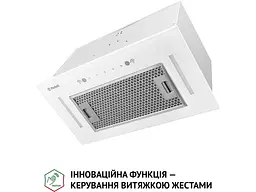 Витяжка Perfelli BIS 58844 WH 1200 LED - мініатюра 3