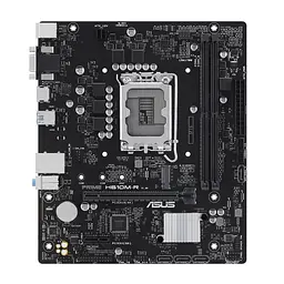 Материнcька плата PRIME H610M-R-SI s1700 H610 2xDDR5 M.2 HDMI D-Sub DP mATX White BOX WITH ACCE Asus teh0019022 - мініатюра 2