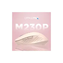 Мишка OfficePro M230P Silent Click Wireless/Bluetooth Pink (M230P) - мініатюра 5