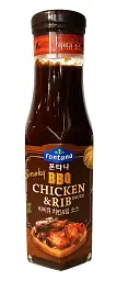 Соус Fontana Smoky BBQ Chicken &Rib для курки та ребер 285 г