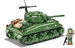 Конструктор CОВІ танк 1:35 Sherman M4A1 3044 - мініатюра 2