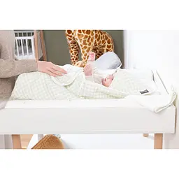 Рушник з капюшоном Childhome Forest, 80x80 см, м'ятний (CCBCJVF) - мініатюра 5