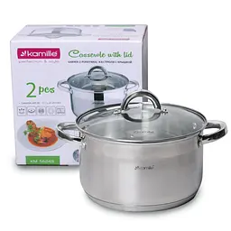 Каструля Kamille KM-5624S 6.5 л