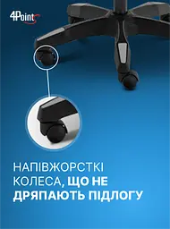 Крісло геймерське 4Points DL Сіре - мініатюра 9