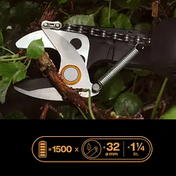 Акумуляторний висотний сучкоріз Fiskars eLopper (1082299) без акумулятора - мініатюра 3