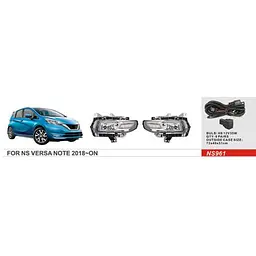 Фари дод.модель Nissan Versa Note 2018-/NS-961/H8-12V35W/eл.проводка
