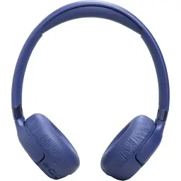 Навушники бездротові JBL Tune 680NC, Blue, Bluetooth, Mini jack 3.5 мм, USB-C, мікрофон, ANC, 32 Ом, 98 дБ, 690 мА·год, час роботи до 76 год, радіус дії до 10 м, кабель 1.2 м (JBLT680NCBLU) - мініатюра 2