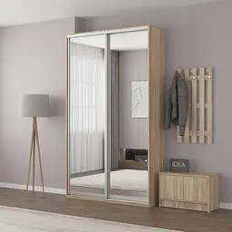 Шафа-купе Idea серія 1 140 x 45 x 240 см Дуб сонома Дзеркало