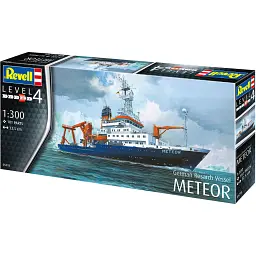 Збірна модель Revell Німецький дослідницький корабель Метеор рівень 4, масштаб 1:300, 181 деталь (RVL-05218)