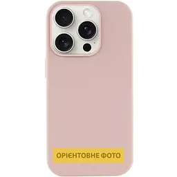 Чохол Silk (AA) NO LOGO with Magnetic Fit для Apple iPhone 17 (6.3") Рожевий / Pink Sand - мініатюра 2