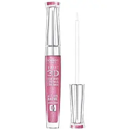 Блиск для губ Bourjois Effet 3D Balm Action відтінок 20 Rose Symphonic 5.7 мл (8000009847414) - мініатюра 2