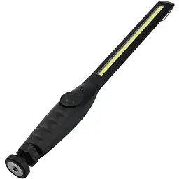 Акумуляторний LED ліхтар Bailong BL-821 з магнітом кліпсою та USB cвітлодіодний для кемпінгу 500 lm Чорний