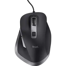 Миша Trust Fyda ComFortable ECO Black/Gray (24728)