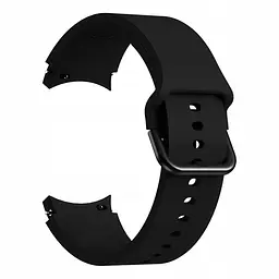 Ремінець для Samsung Galaxy Watch 5 Pro 45mm - чорний ширина кріплення 20мм силікон Watchbands Galaxy Color (W21-1WB42482523) - мініатюра 3