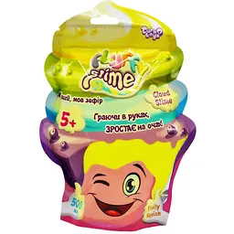 В'язка маса Danko Toys Fluffy Slime FLS-02-01U 500 мл жовта