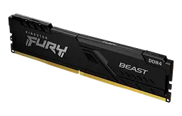 Оперативна пам'ять Kingston Fury 8GB DDR4 3200MHz Beast Black (KF432C16BB/8)