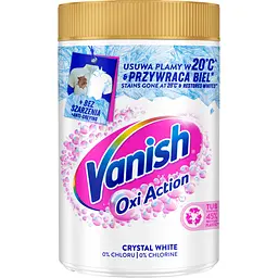 Плямовивідник-підсилювач прального засобу Vanish Powder Base White 1.4 кг (3313624)