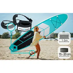 Надувна дошка SUP THUNDER Coast 320 см з веслом Mint - мініатюра 6