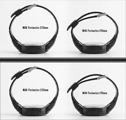Спортивний смарт годинник Skmei 1301 Шагомер Bluetooth удароміцні Чорні - мініатюра 7