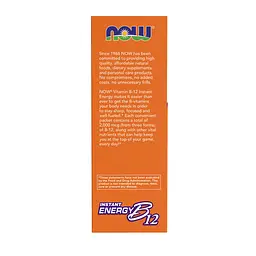 Вітамін В12 Now Foods Instant Energy B-12 75 packets - мініатюра 3
