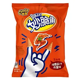 Кукурузные снеки Cheetos Bugles Rich Tomato Meat Sauce 40 г