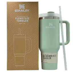 Термокухоль Stanley Quencher H2.0 Tumbler з неіржавкої сталі Light Green 1,18 л KT7001956