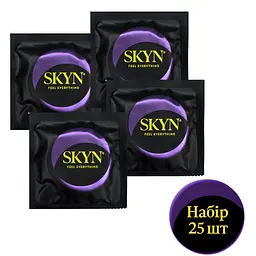 Набір презервативів Skyn Elite Безлатексні Ультратонкі 25 шт. (4821002027927)