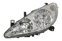 Фара передня ліва PEUGEOT 307 08.00-04.12 TYC (20-0166-45-2)