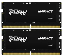 Модуль пам'яті Kingston Fury DDR5 32GB (2x16) 6400MHz Impact XMP (KF564S38IBK2-32)