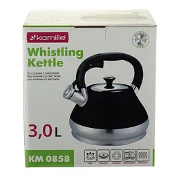 Чайник із свистком Kamille KM-0858 3.0 л - мініатюра 9