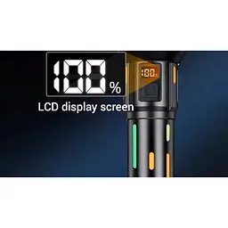 Ліхтарик DK Flashlight L-2405-TG Black [154287] - мініатюра 5
