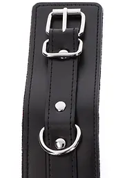 Еротичні наручники Taboom Wrist Cuffs чорний - мініатюра 2