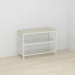 Банкетка універсальна Ferrum-decor Слайм 45x63x26 білий ДСП Дуб Сонома 16мм (FRD-104077)