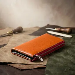 Гаманець жіночий ST Leather 18406 (SB42-2) багатофункціональний червоний - мініатюра 3