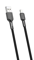 Кабель XO NB182 2.4A USB Cable lighting Black