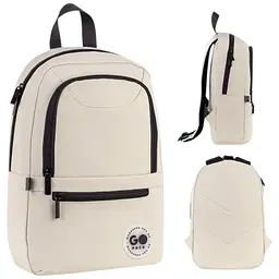 Рюкзак GoPack Education Teens 119S бежевий Бежевий (GO26-119S-3)