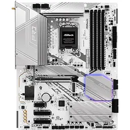 Материнська плата AsRock Z890 PRO RS WIFI WHITE (Z890 PRO RS WIFI WHITE) (Socket 1851, Intel Z890, ATX)