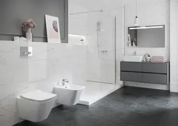Унітаз підвісний CET B220 Cersanit City Square CleanOn з дюропластовим Slim сидінням SoftClose+QuickRelease 30412 - мініатюра 5