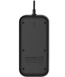 Подовжувач Gelius Pro PowerStrip G-Power GP-PS-002 6 ports 220 V/4 USB 3.4 A 2 m Black - мініатюра 2
